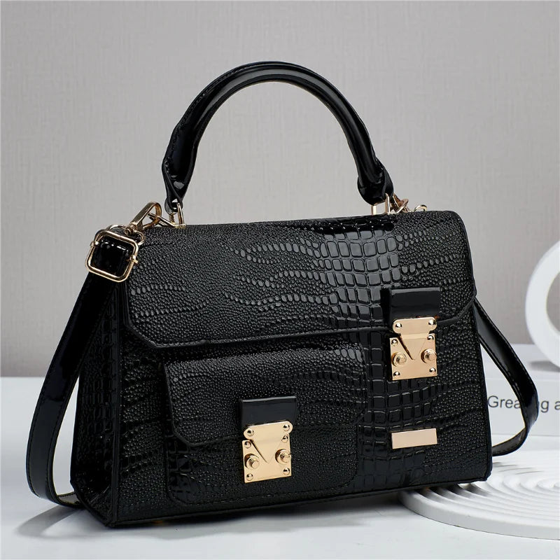 Business Elegance Alligator Purse