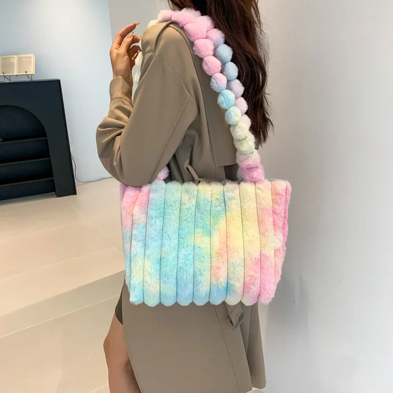 Rainbow Bubble Tote