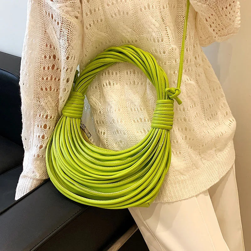 Half Moon Rope Handbag