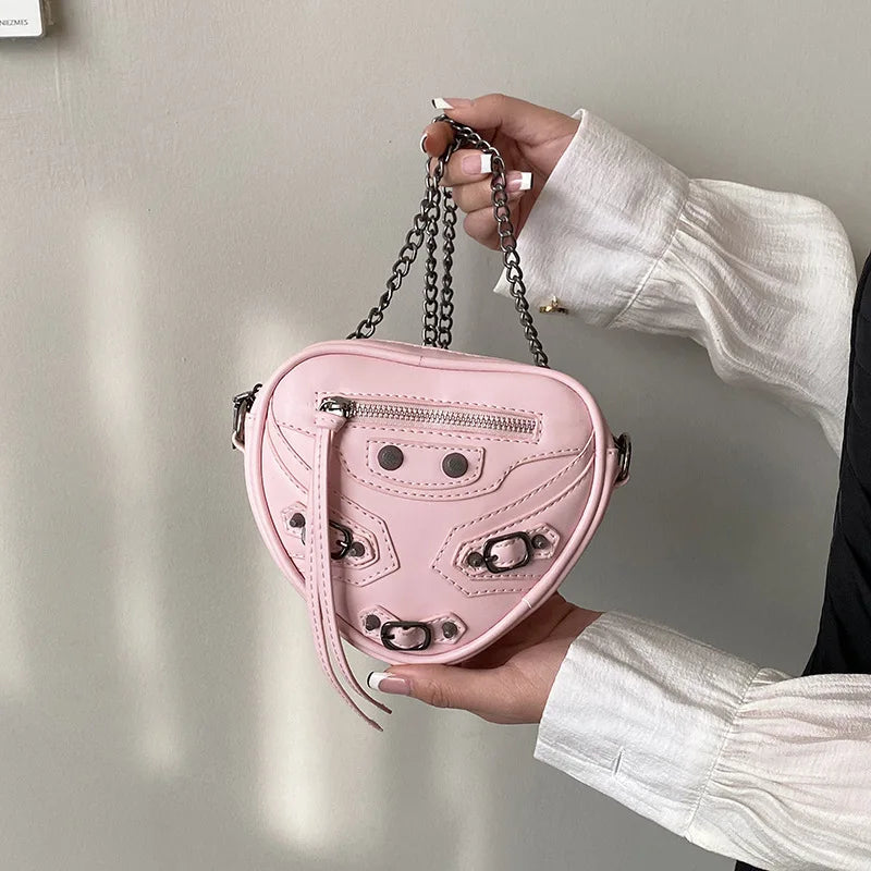 Edgy Heart Bag