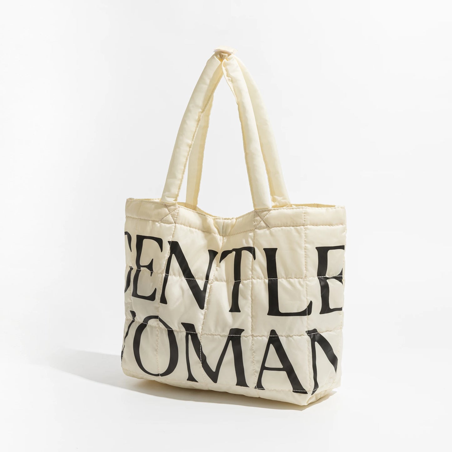 Gentle Woman Puffer Tote