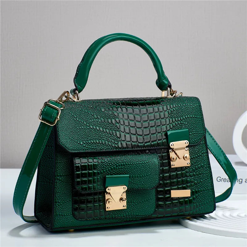 Business Elegance Alligator Purse