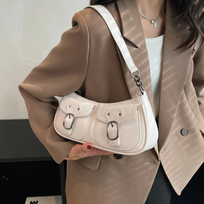 Vegan Saddle Shoulder Bag