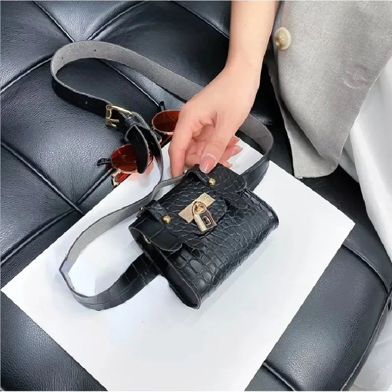 Alligator Lock Fanny Bag