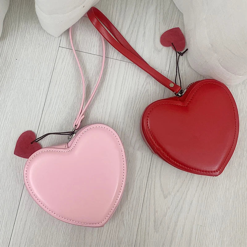 Vegan Heart Shaped Handbag