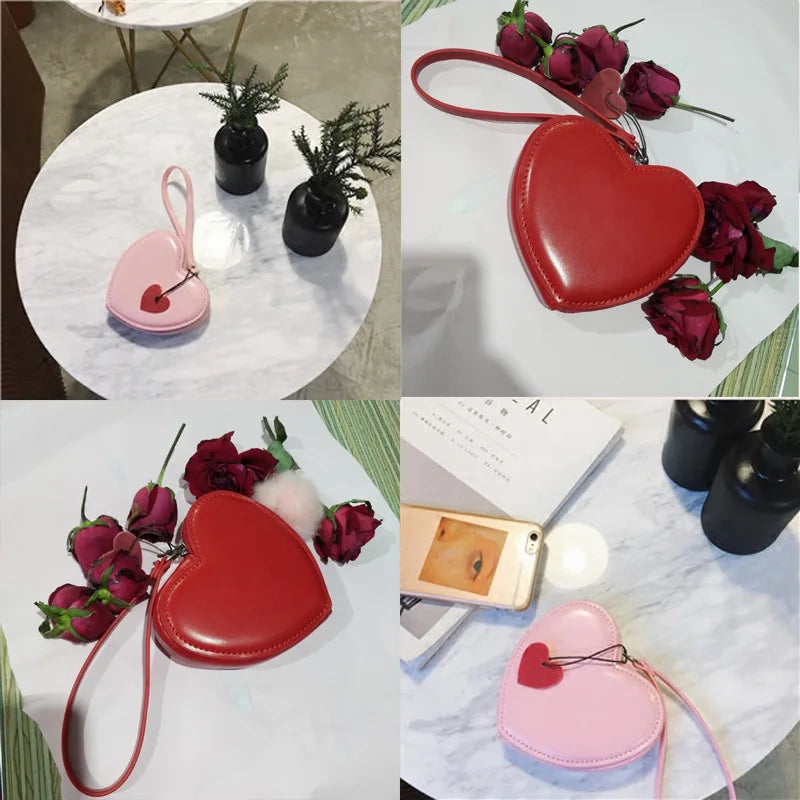 Vegan Heart Shaped Handbag