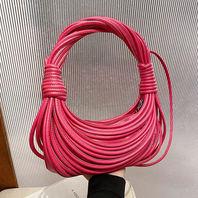 Half Moon Rope Handbag