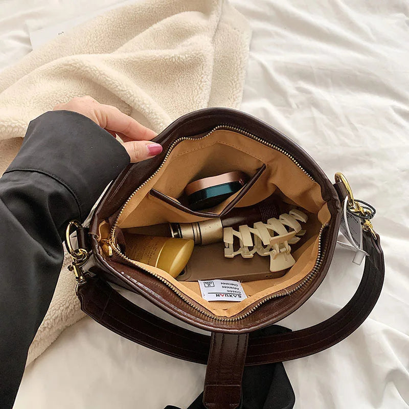 Large Soft Leather Crossbody