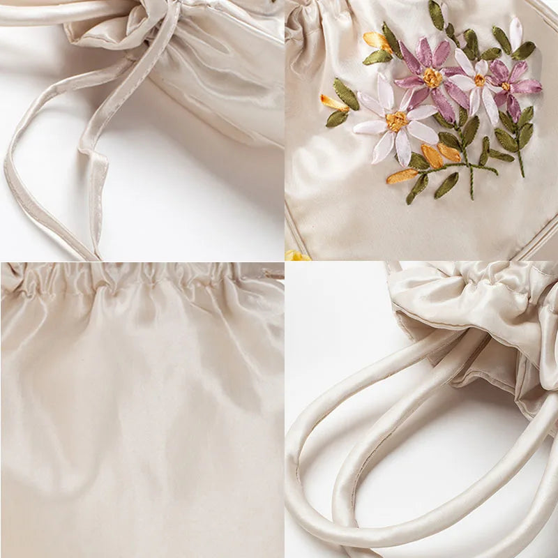 Blossom Bloom Silk Drawstring