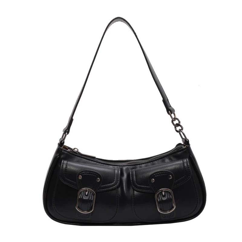 Vegan Saddle Shoulder Bag