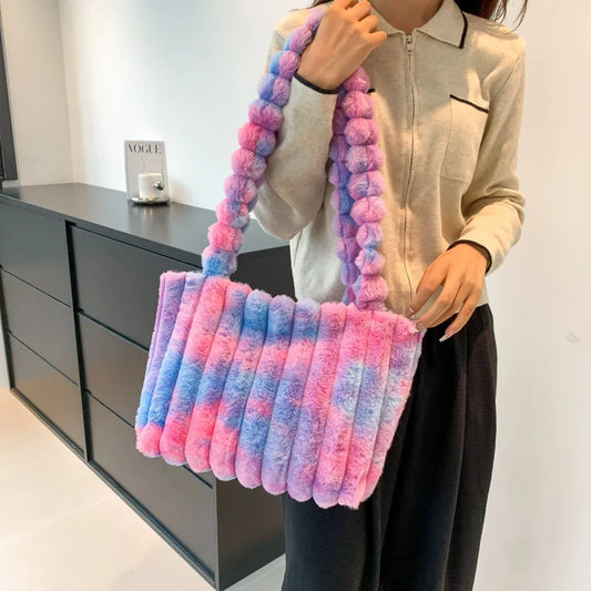 Rainbow Bubble Tote