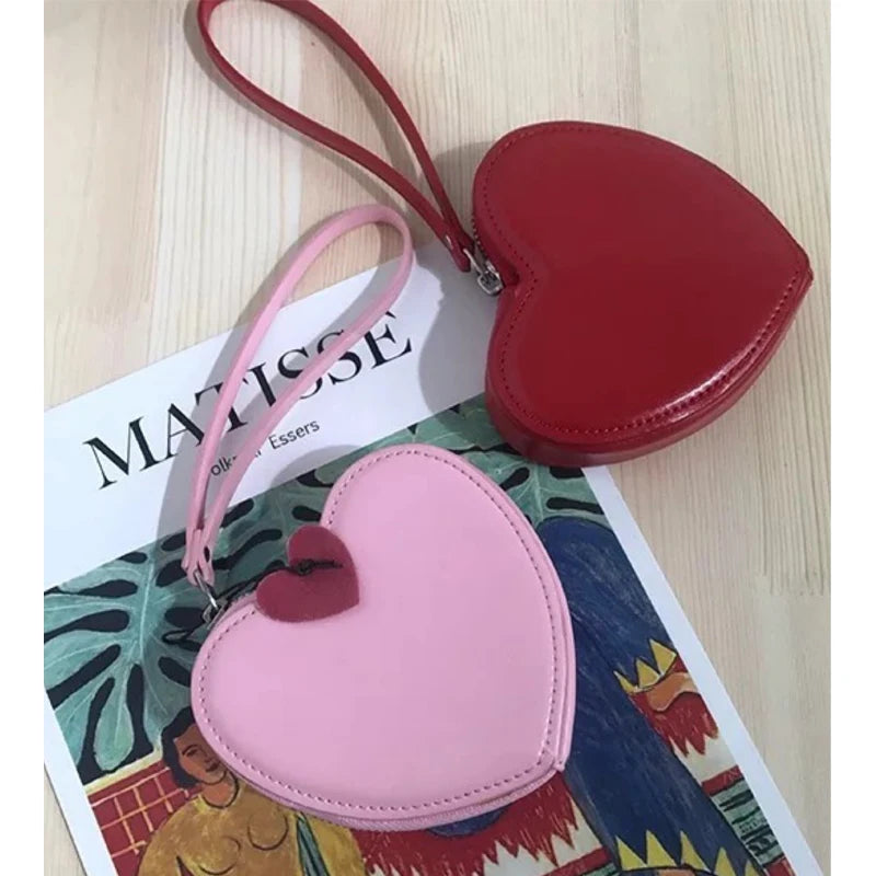 Vegan Heart Shaped Handbag